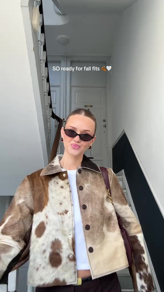 COW LEATHER JACKET